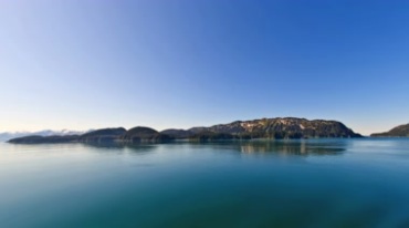 4K高清湖面湖水岛屿水面拍摄视频素材