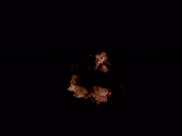火焰火团黑屏抠像特效视频素材