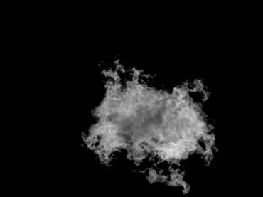 烟气烟雾黑屏抠像特效视频素材