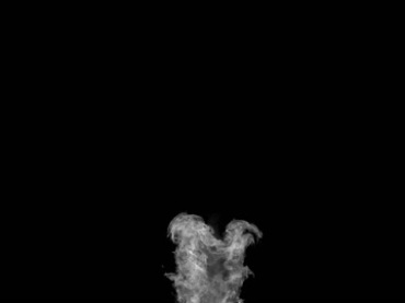 火焰烟雾烟效黑屏抠像通道视频素材
