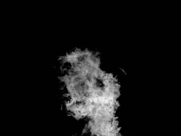 火焰烟雾烟效黑屏抠像通道视频素材