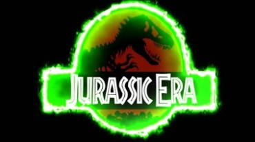 侏罗纪公园恐龙Logo标识标志视频素材
