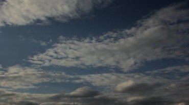 天空云层飘移视频素材
