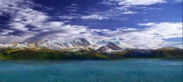 天域青藏高原雪山天空西藏视频素材
