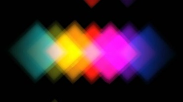 动态霓虹方块组合闪烁特效视频素材