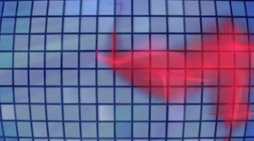 VJ红绸方格网格动感闪烁大屏背景特效视频素材