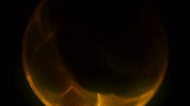 动态粒子圆圈金色光圈黑屏特效视频素材