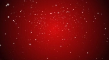 雪花飘落红色幕布背景圣诞视频素材