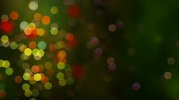 圣诞光斑光圈粒子闪烁背景视频素材