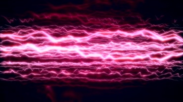 红色电流电链电光电弧火花视频素材