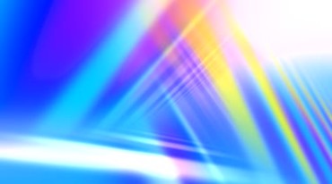 三棱镜光谱彩光彩色光线炫光特效视频素材