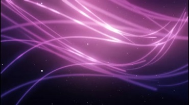 梦幻紫色线条飘动视频素材