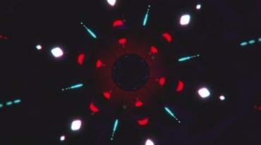 超炫3D立体球体灯光动感闪烁节奏变幻视频素材