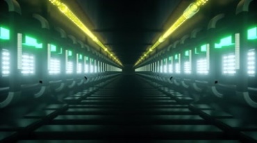 列车地铁地下站台隧道第一视角穿行视频素材