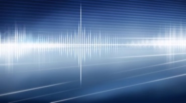 声音声波电子信号音柱波形动态背景视频素材