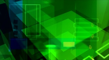 绿色方块动态移动炫光闪烁灯效背景视频素材