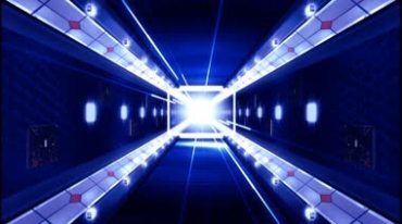 科技科幻通道隧道炫光快速穿梭视频素材
