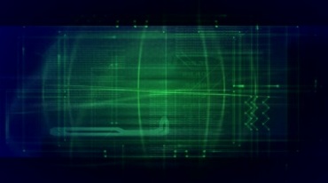 高科技网络互联网绿色代码电路动态背景视频素材