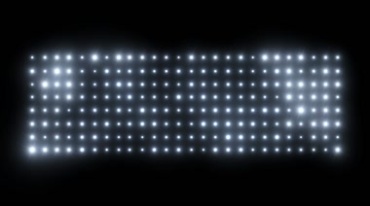 矩阵Led灯光闪烁背景视频素材
