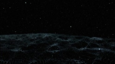 水中网格大网漂浮粒子黑屏抠像特效视频素材