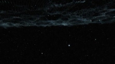 水中网格大网漂浮粒子黑屏抠像特效视频素材