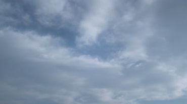 天空白色云层飘移视频素材