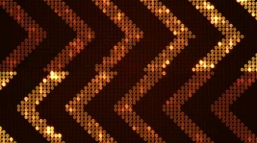 LED矩阵箭头图案炫酷灯光秀视频素材