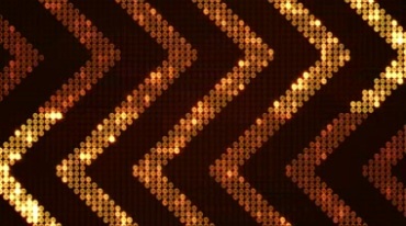 LED矩阵箭头图案炫酷灯光秀视频素材
