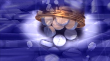 药瓶药片药品药物动态背景视频素材