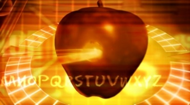 牛顿定律物理公式定理标尺苹果学术研究视频素材