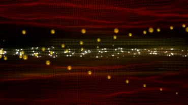 光斑光点网状网格波浪状动态背景视频素材