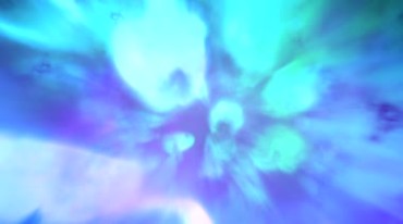 蓝色朦胧动态光团光晕光云背景视频素材