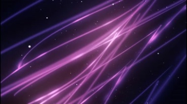 紫色炫光条线条光线须子粒子黑屏抠像特效视频素材