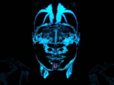 人脸流体液体溶液流光黑屏抠像特效视频素材