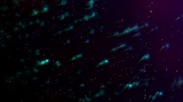 太空陨石粒子动态飞行特效视频素材