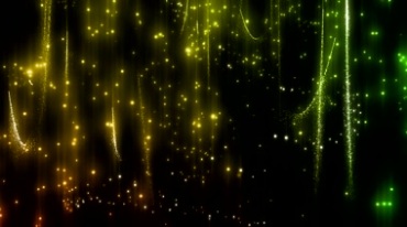 梦幻超炫绿光粒子动态光效视频素材