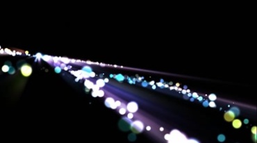彩色光线圆圈光斑光圈动态粒子特效视频素材