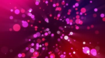 红色炫光圆斑光斑光点粒子闪烁动态背景视频素材