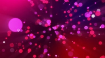 红色炫光圆斑光斑光点粒子闪烁动态背景视频素材