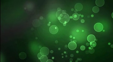 绿色光圈光斑圆圈圆斑动态背景视频素材