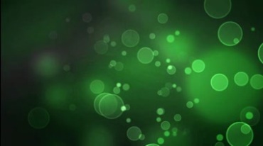 绿色光圈光斑圆圈圆斑动态背景视频素材