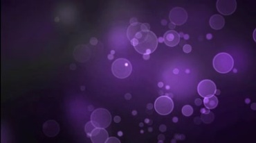 紫色圆斑圆圈飘移动态光效视频素材