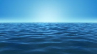 蔚蓝的海水风平浪静的海面视频素材