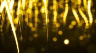 金色粒子光线模糊朦胧回忆光斑光圈视频素材