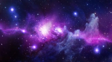 灿烂星河星系星云宇宙星光粒子视频素材