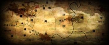 古代战争羊皮地图城池战役背景视频素材