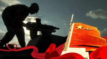 英雄战歌军魂丰碑武昌起义八一建军节视频素材
