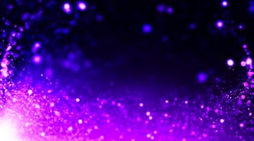浪漫唯美紫色粒子亮光闪闪视频素材