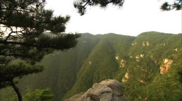庐山风景区大自然风光视频素材