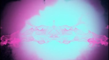彩粉彩色烟雾颜料动态效果视频素材
